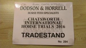Chatsworth entry pass